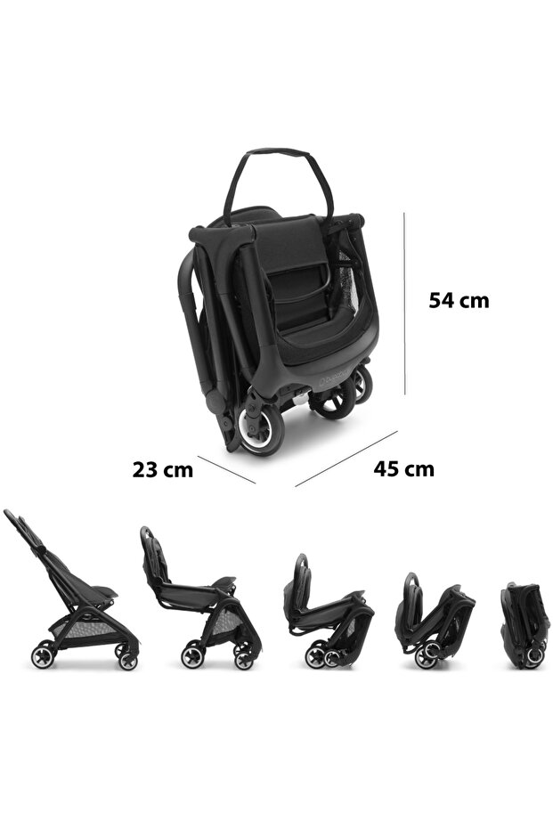 Каруциор Пеперуда Черно/Бурно синьо - 8