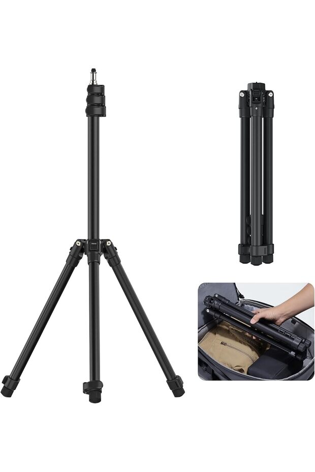TT43 Light Stand Tripod, Extendable 6.23ft Tripod Stand Photography Adjustable Aluminum, Port top-no