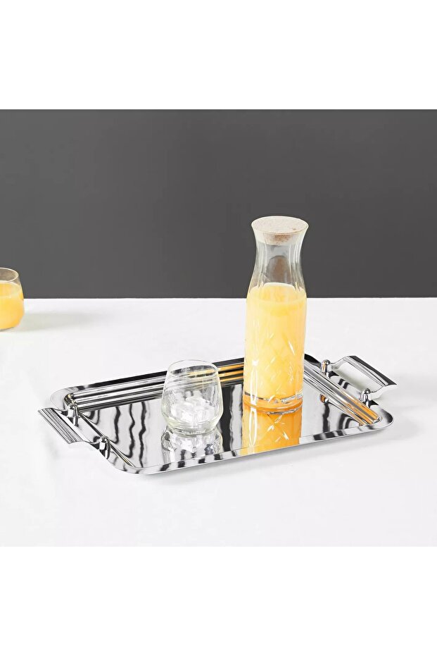 Steward Rectangular Tray with Handles - 3