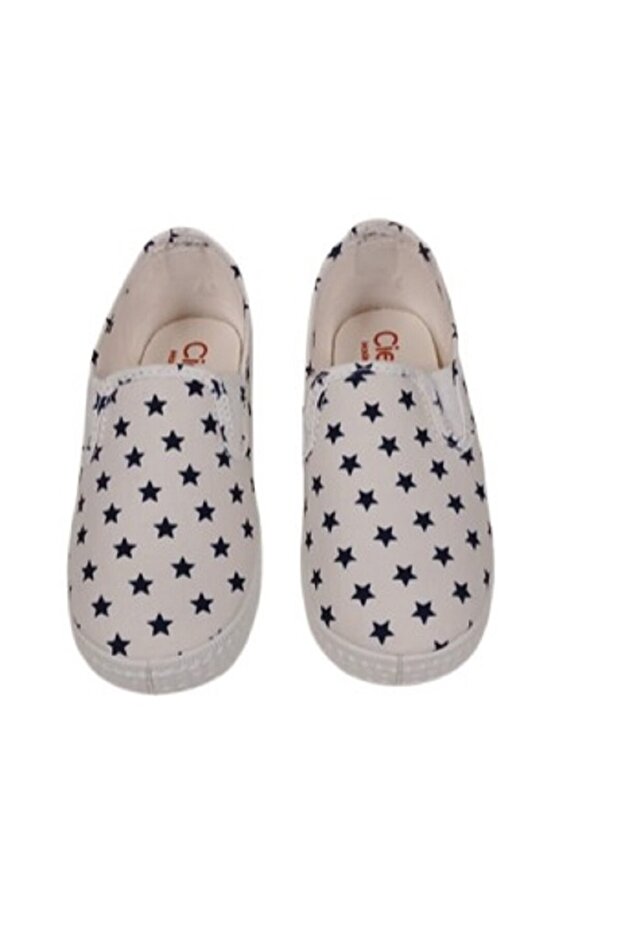 -Cienta Blanco Star Elastico Kids Comfort Shoes