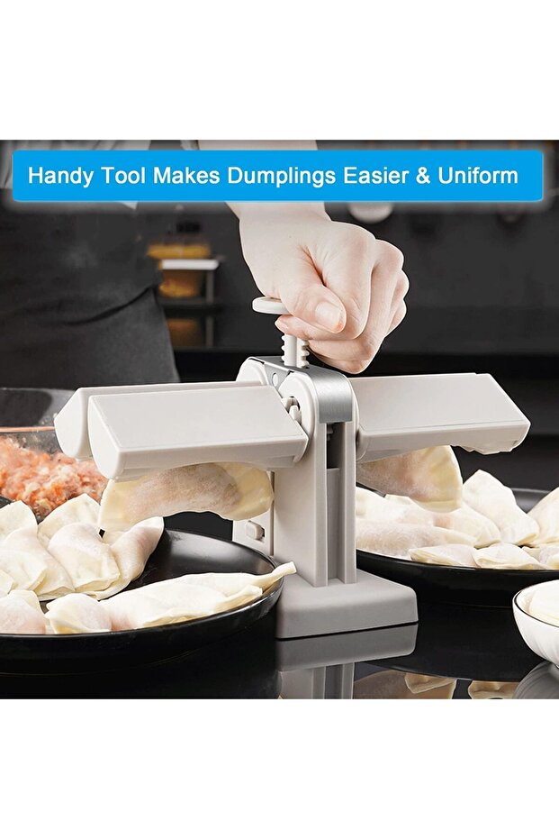 آلة صنع الزلابية الجديدة، قالب صانع الزلابية الأوتوماتيكي برأسين منزليين، قالب صنع الزلابية - 3