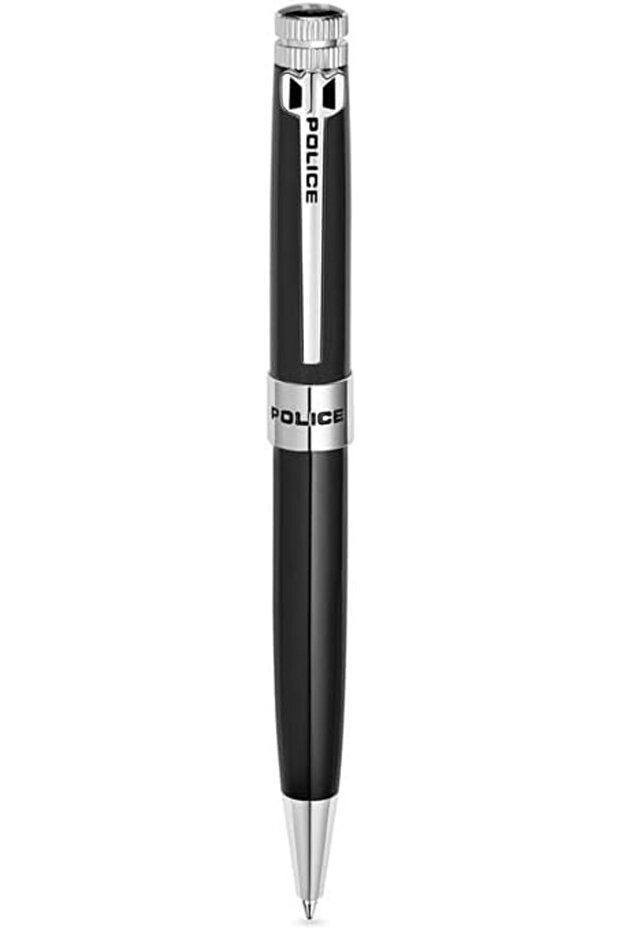 Amasis Pen Black with Stainless Steel Trims Sleek & Commanding Design