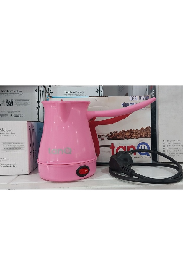 plastik pembe cezve - 1