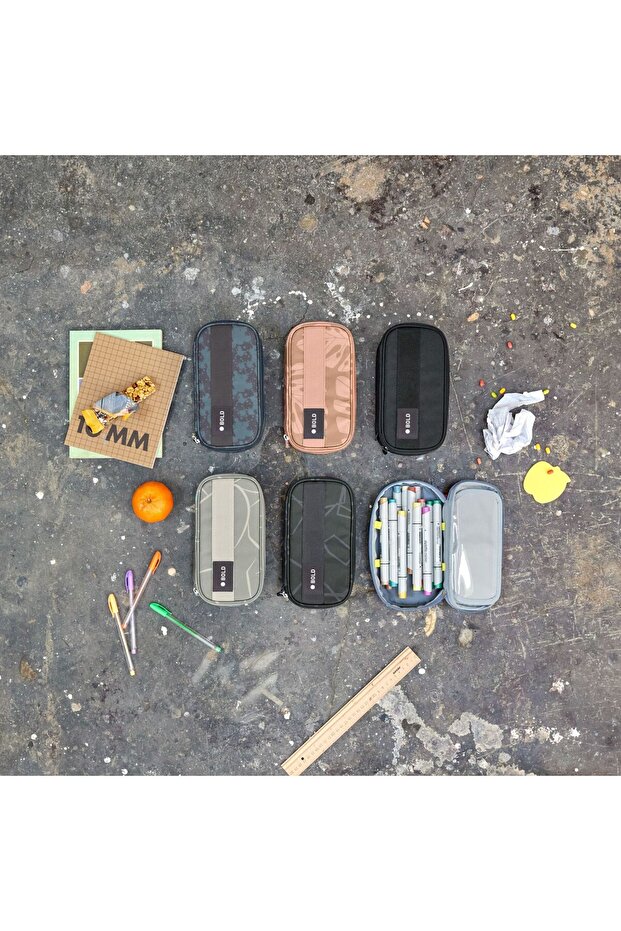 حافظة أقلام سبايسي بولد باللون الأسود - 5