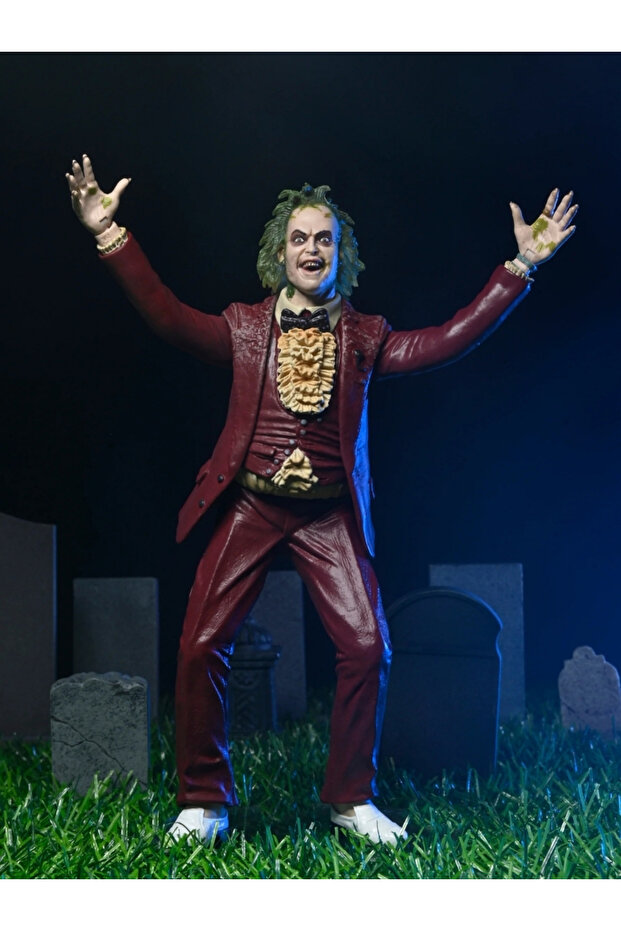 Beetlejuice - Beetlejuice (Red Tuxedo) Aksiyon Figürü - 8