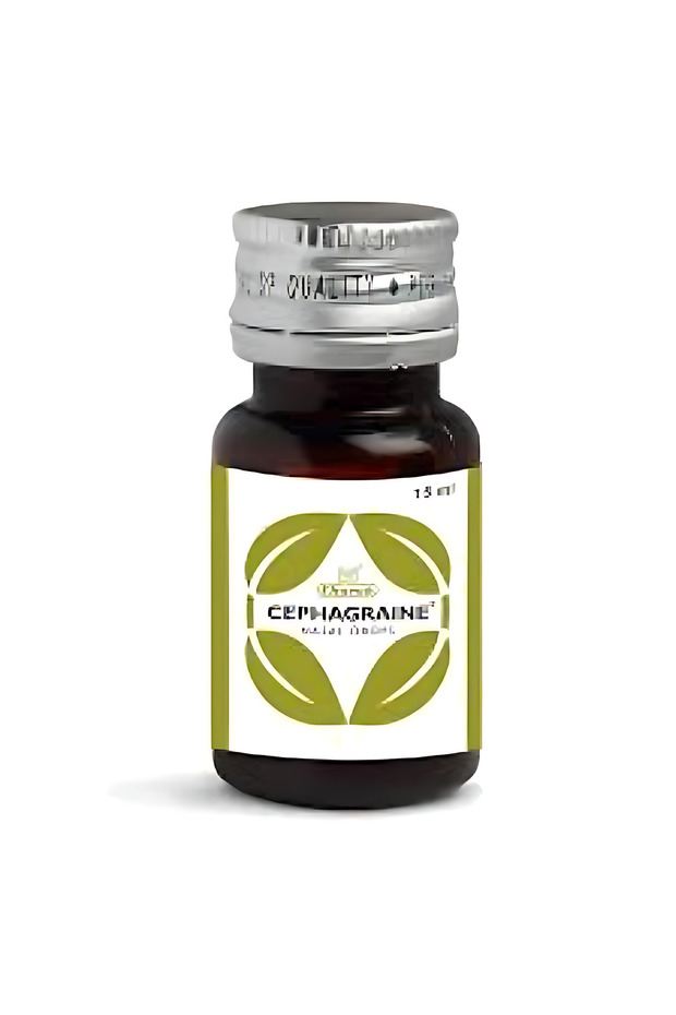 Charak Pharma Cephagraine Drops for Nasal Decongestion in Sinusitis - 15 ml (Pack of 2)