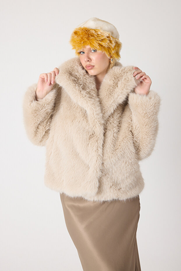 قبعة فرو فاخرة - 2