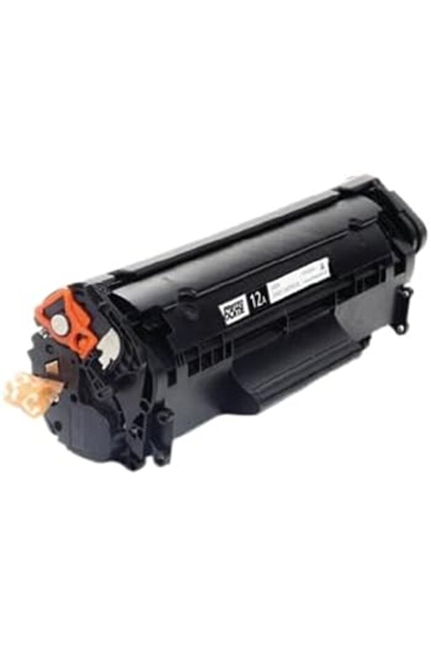 Omni Tech 12A Black Toner Cartridge - Compatible with Printer HP LaserJet 1020, 1022, 1022nw, 3052,
