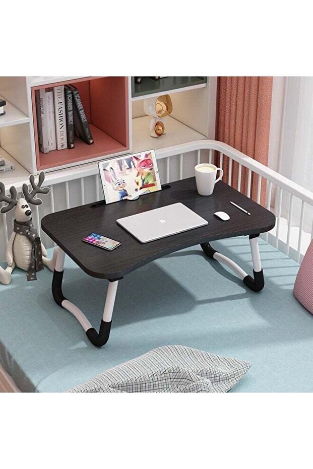 ATM Portable Kids Foldable Laptop Table with Device Slot