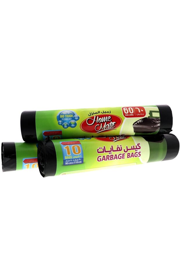 Home Mate Garbage Bags 90cm x 110cm | 60 Gallon | 3 Packs x 10pcs Heavy Duty