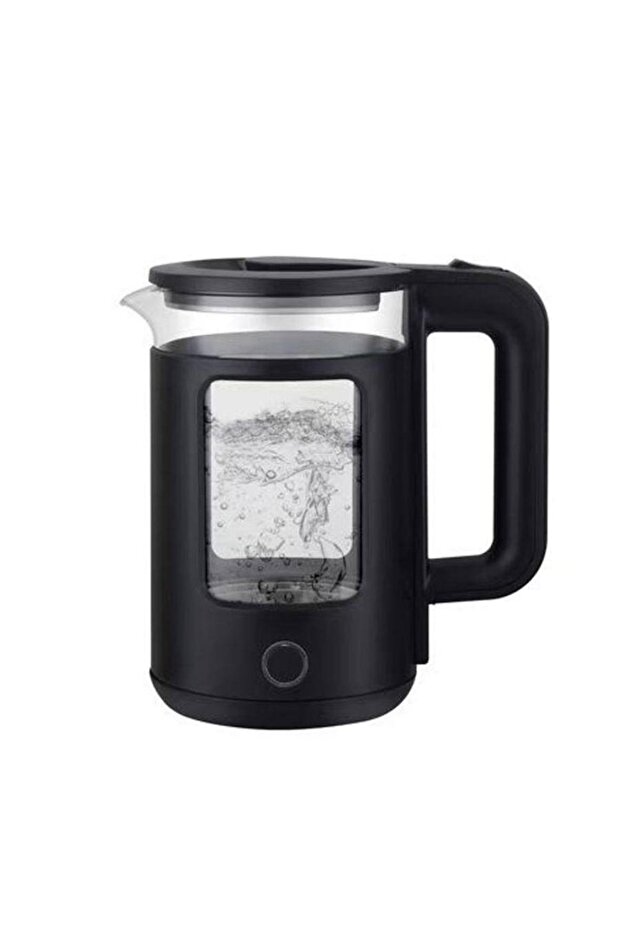 Efficient 1500W electric kettle with 1.8L capacity for quick and convenient boiling.