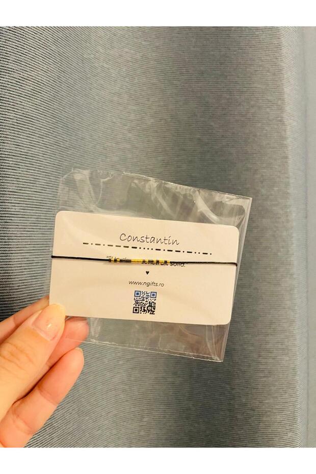 Morse Code Bracelet - Constantin - 1