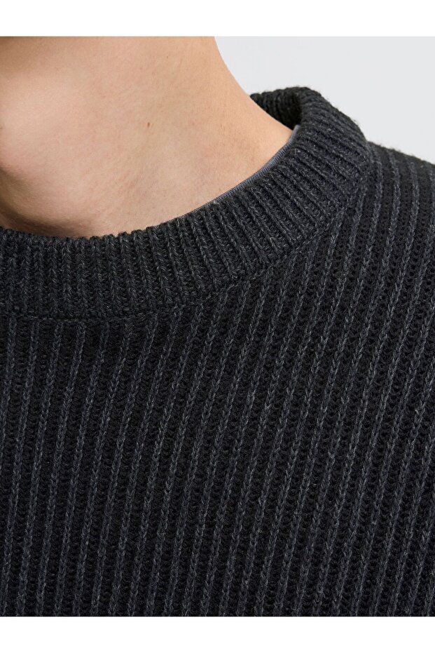 Strickpullover Einfarbig Strickpullover - 6