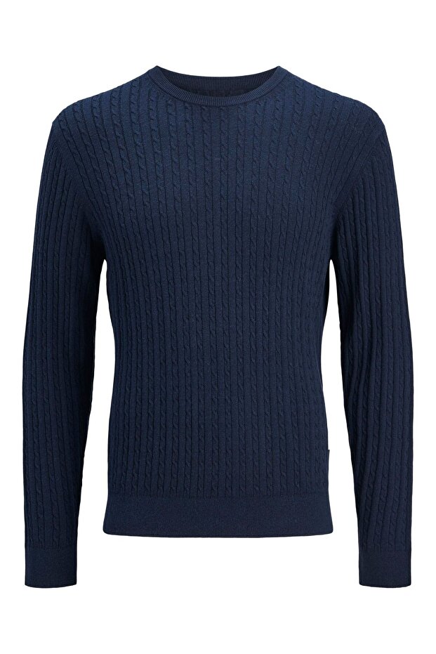 Strickpullover Einfarbig Strickpullover - 2