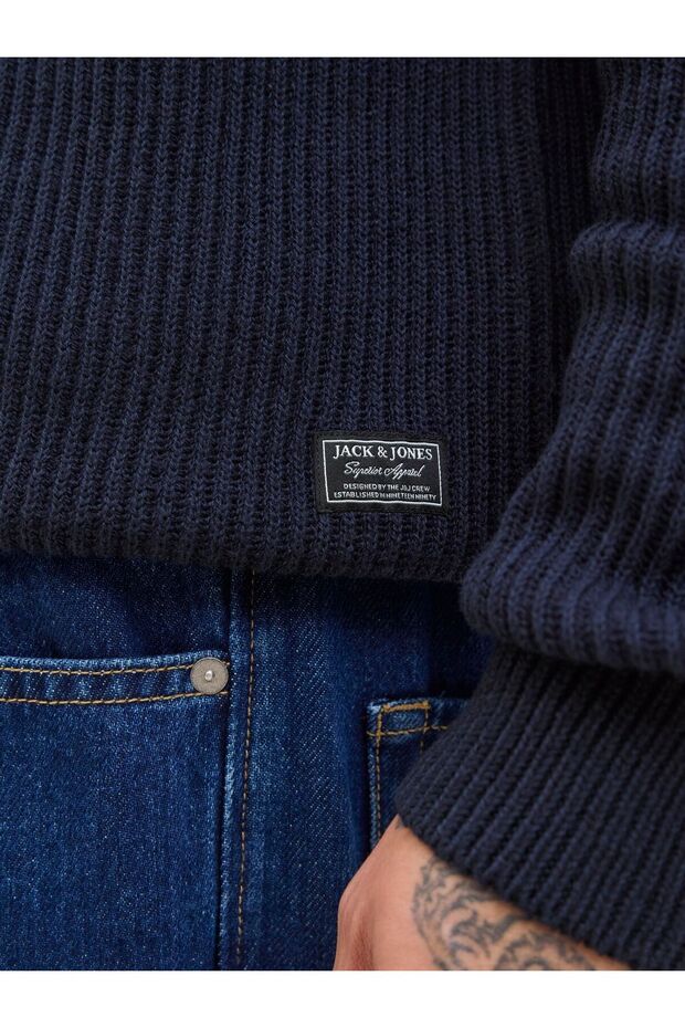 Strickpullover Einfarbig Strickpullover - 6