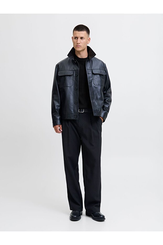 Strickpullover Einfarbig Strickpullover - 4