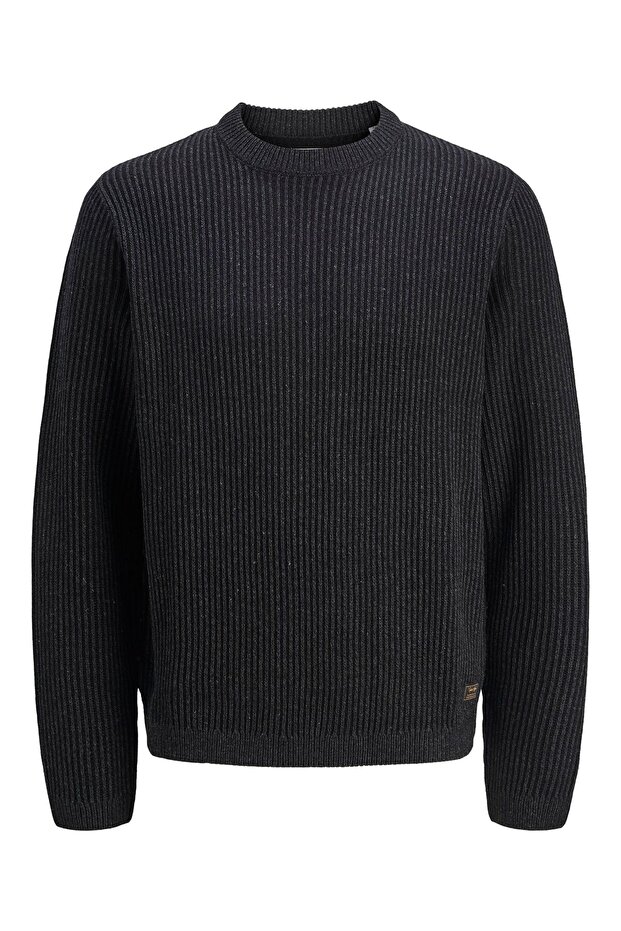 Strickpullover Einfarbig Strickpullover - 2