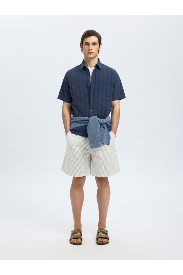 Kurzarmhemd Baumwoll - 6