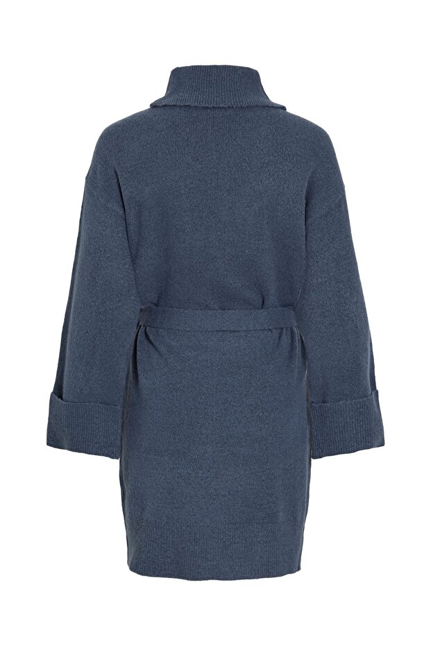 Strickkleid Taillengürtel - 3