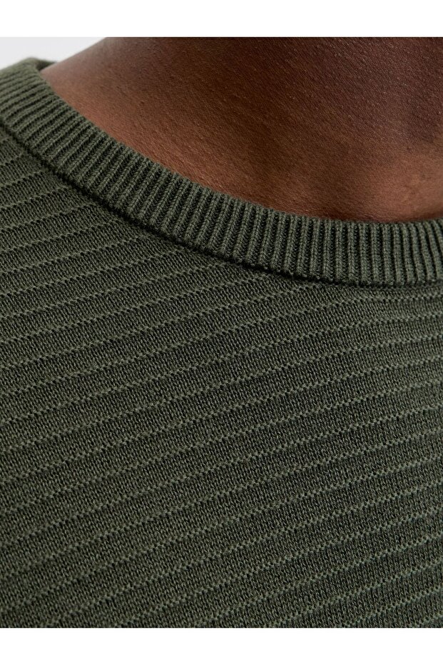 Strickpullover Einfarbig Strickpullover - 6