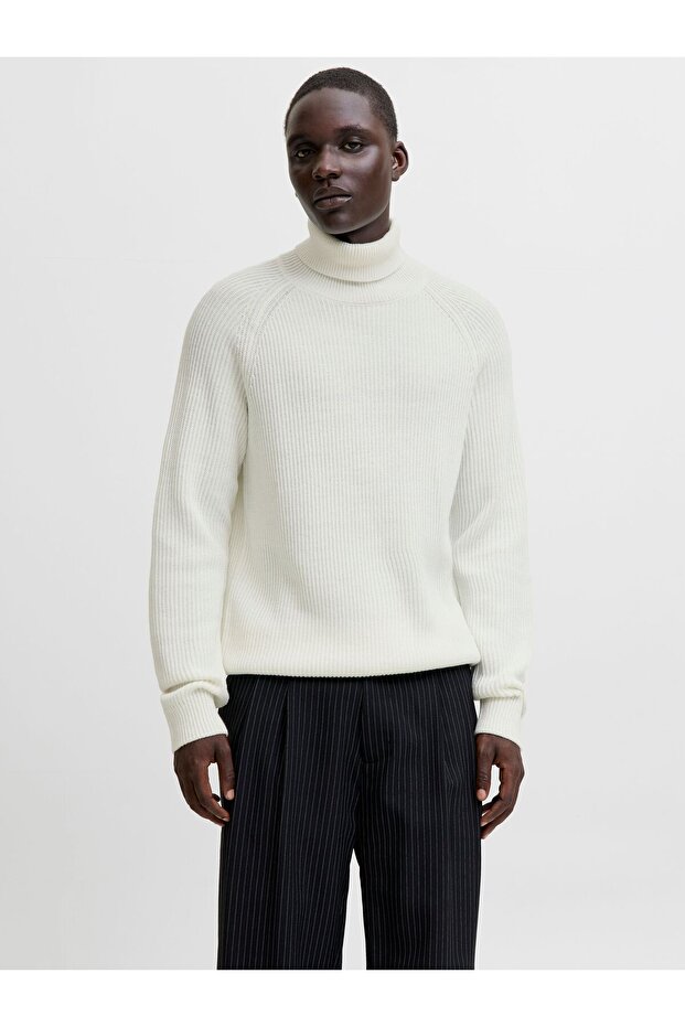 Strickpullover Einfarbig Strickpullover - 1