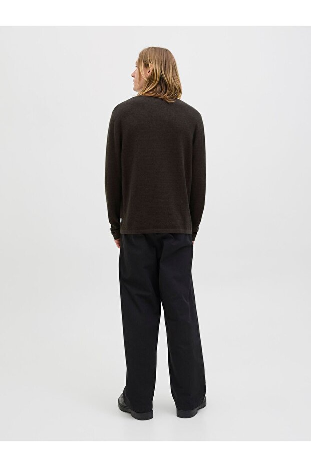 Strickpullover Einfarbig Strickpullover - 3