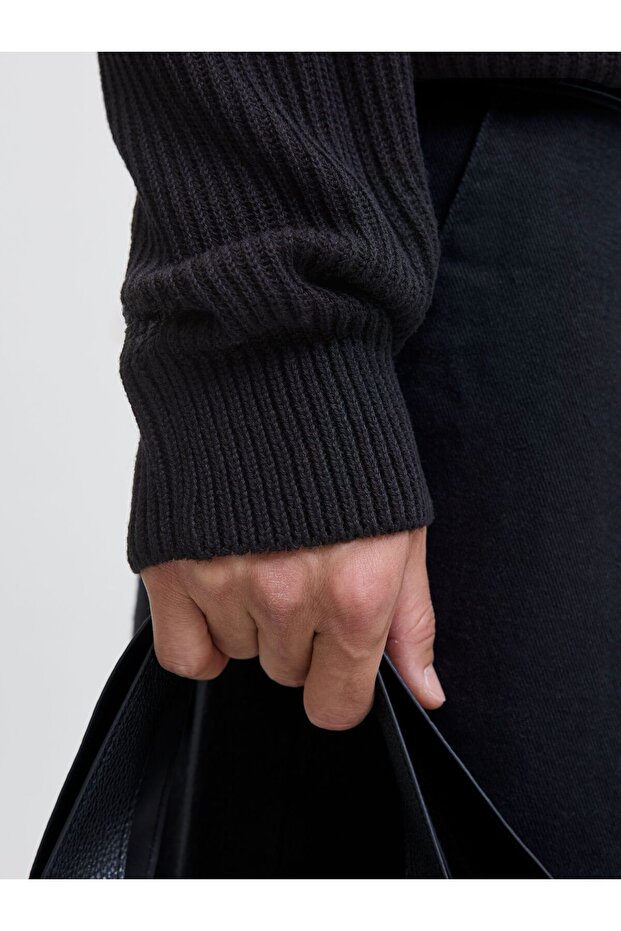 Strickpullover Einfarbig Strickpullover - 6