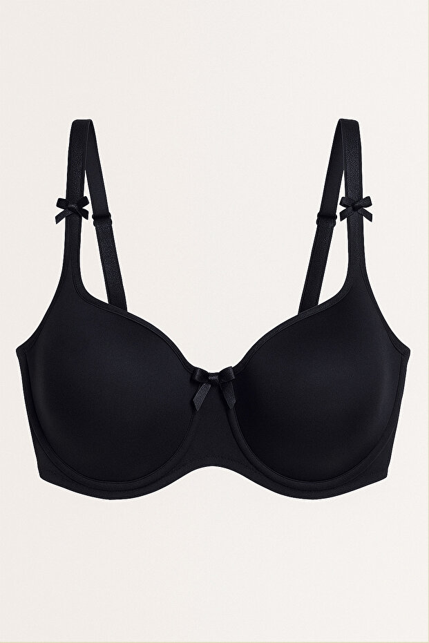 Basic C Kap Sütyen | Siyah 340120 - 3