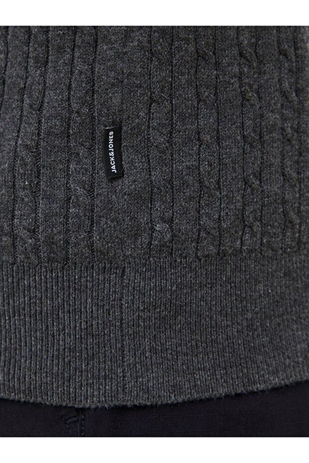 Strickpullover Einfarbig Strickpullover - 5