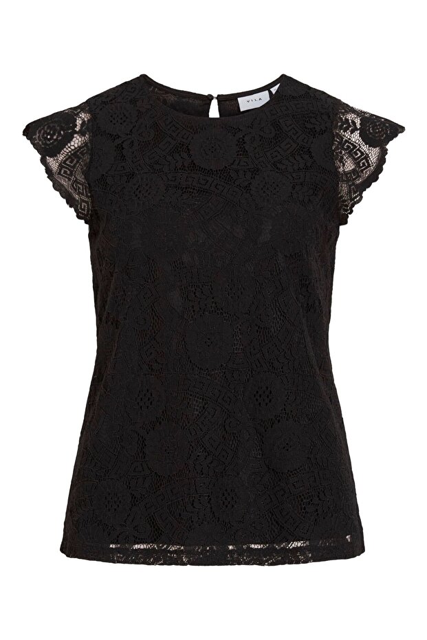 Oberteil mit kurzen Ärmeln VIMYNTE Spitzen - 2
