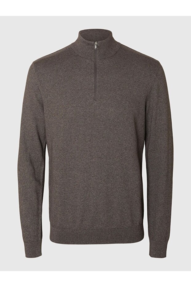 Strickpullover Half-zip - 2