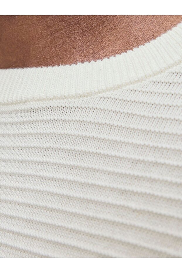 Strickpullover Einfarbig Strickpullover - 6