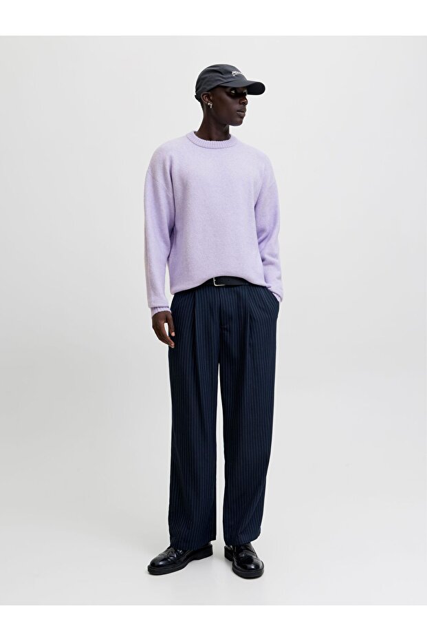 Strickpullover Einfarbig Strickpullover - 4