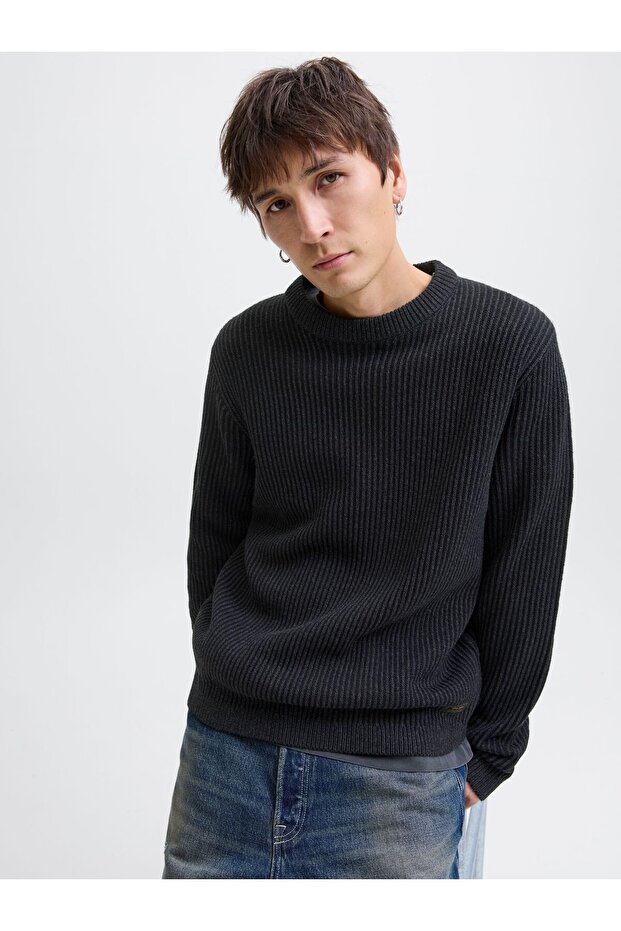 Strickpullover Einfarbig Strickpullover - 7