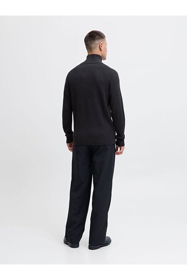 Strickpullover Einfarbig Strickpullover - 3