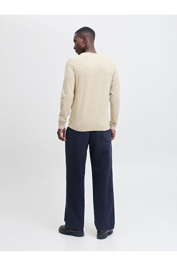 Strickpullover Einfarbig Strickpullover - 3