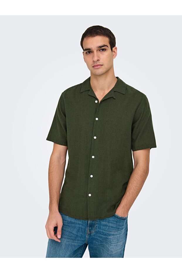 Hemd ONSCAIDEN Leinen Hemd - 6