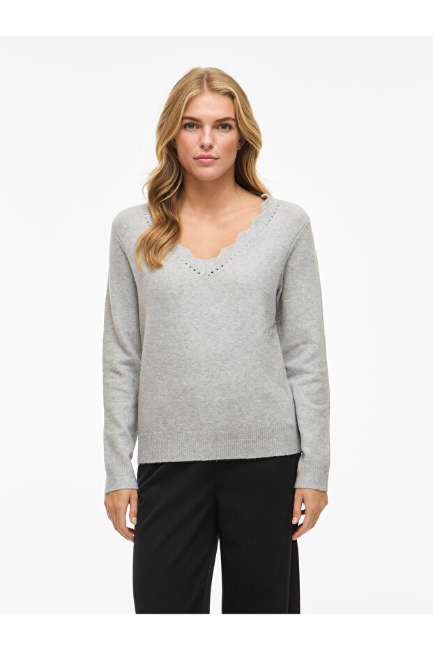 Strickpullover VINIKOLINA V-Ausschnitt - 1