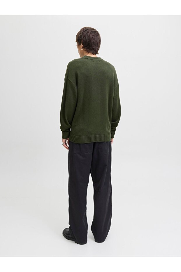 Strickpullover Einfarbig Strickpullover - 3