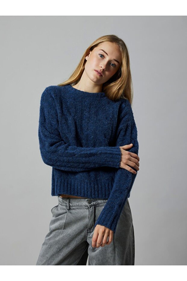 Strickpullover Zopfstrick - 6