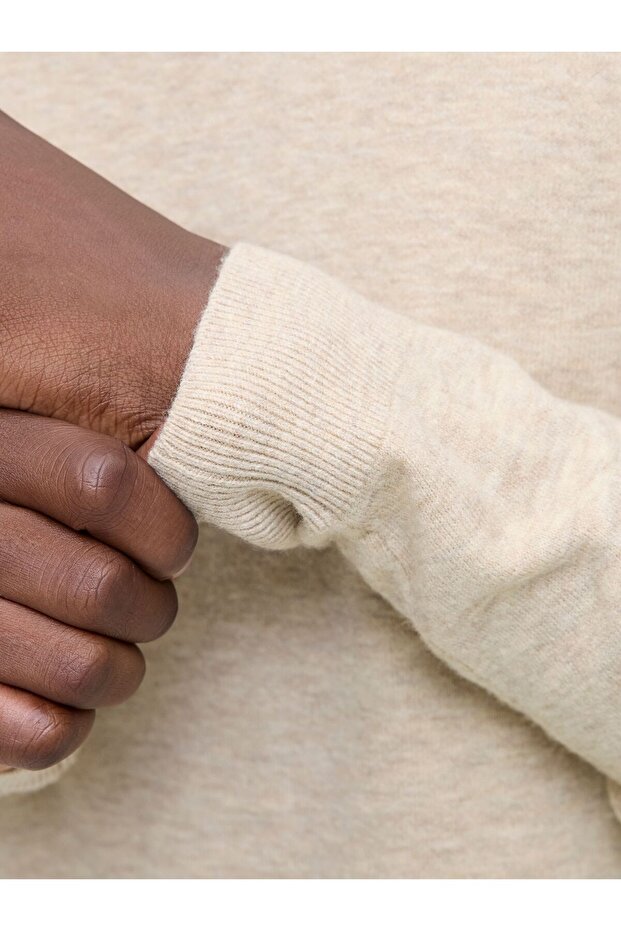 Strickpullover Einfarbig Strickpullover - 5