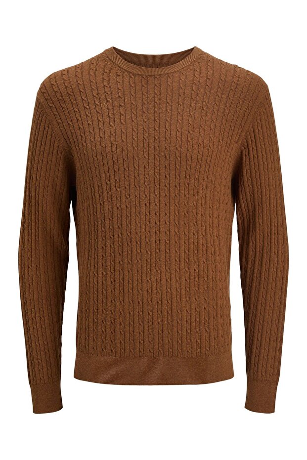 Strickpullover Einfarbig Strickpullover - 2