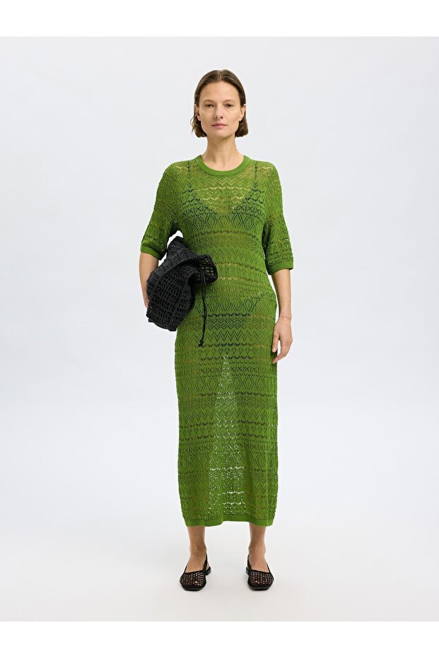 Strickkleid Kurzarm - 4