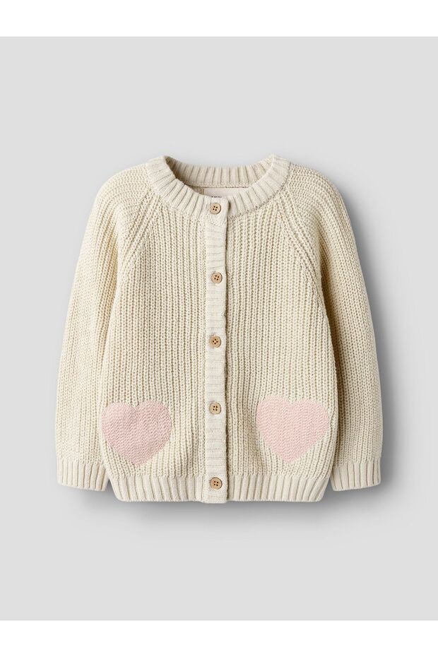 Strickjacke Rippstrick - 1