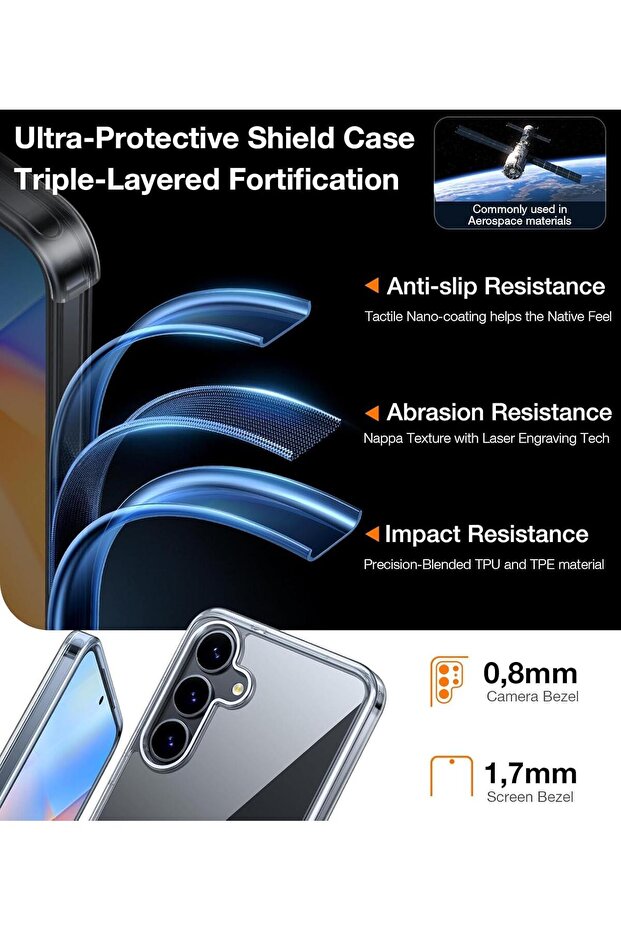 S25 Shockproof Clear Case TR-CC2541 - 3