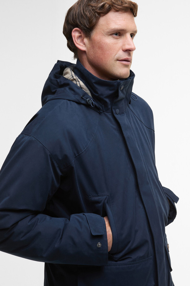 Farlam Waterproof Ceket NY71 Navy - 5