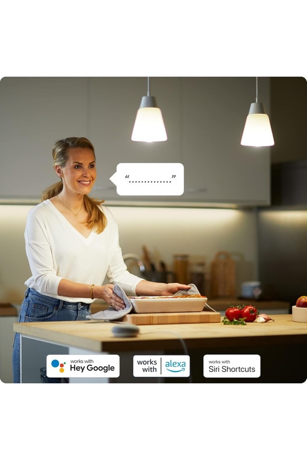 Smart Wi-Fi BLE Spot Bulb, 50W, TW1PF/6Adjustable White LED Bulb with App and Voice Control - 4