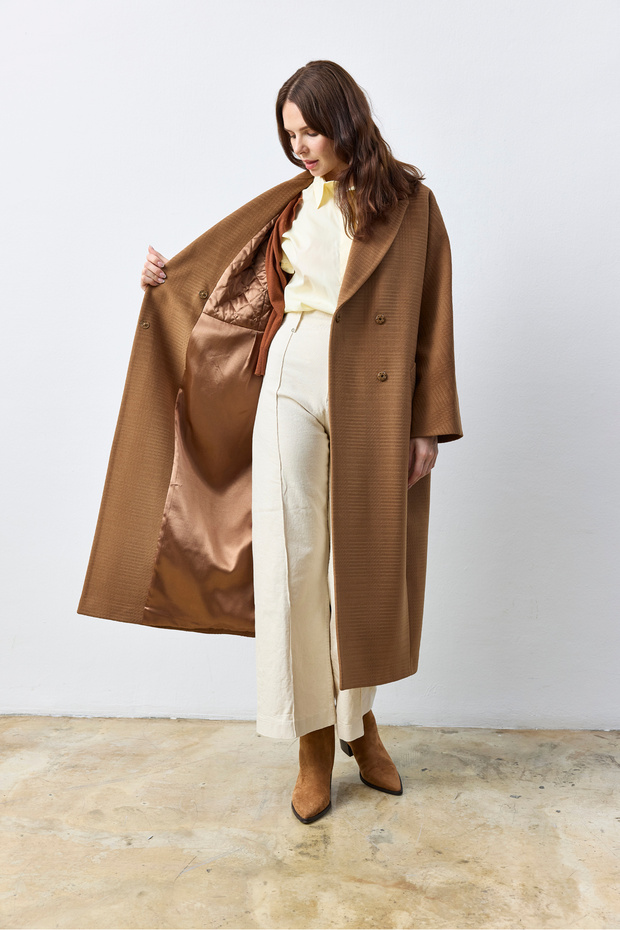 Oversize Tütün Kaban - 6