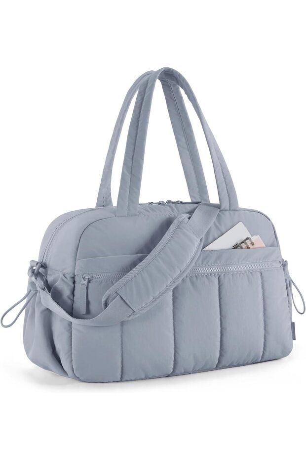 Gym Bag for Women, Duffle Bag for Travel with Wet Pocket, Lightweight Carry on Weekender Du