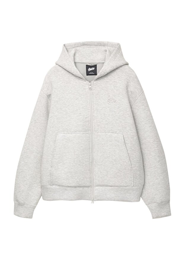 STWD Kapüşonlu Fermuarlı Ceket - 4